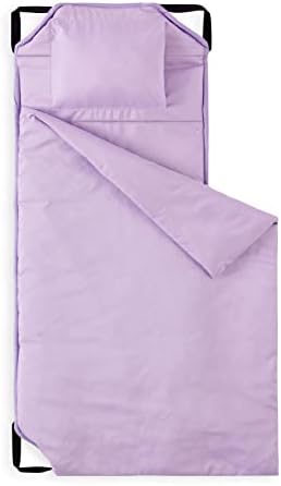 Wake In Cloud Solid Lilac Cot Nap Mat