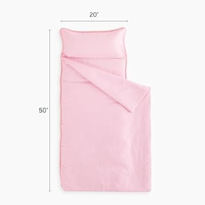 Solid Pink Toddler Nap Mat - view 2