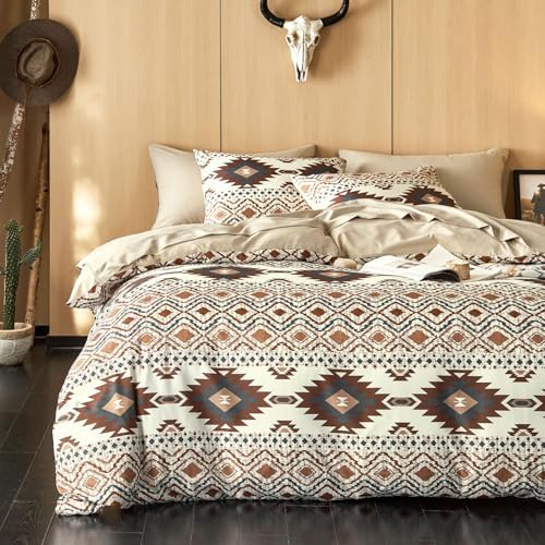 Wake In Cloud Southwestern Ranch Comforter Set