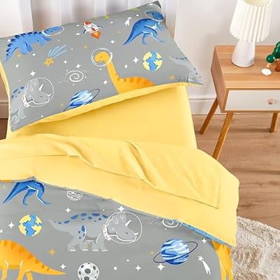Space Dino Rocket Toddler Bedding Set - view 3