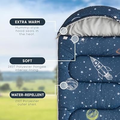 Space Rocket Kids Sleeping Bag - view 3