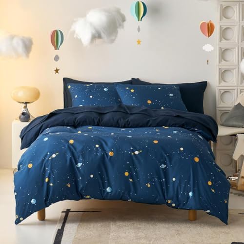 Wake In Cloud Star Galaxy Kids Bedding Set (5-Piece)