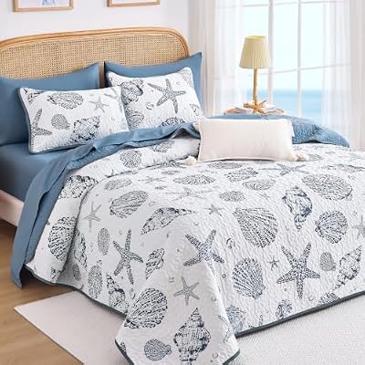 Starfish Seashell Quilt Set - view 4