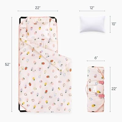 Strawberry Cot Nap Mat - view 2