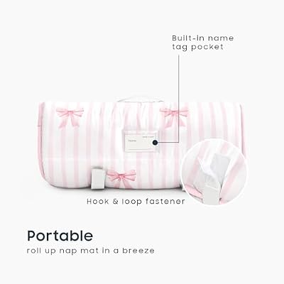 Striped Bows Toddler Nap Mat - view 3