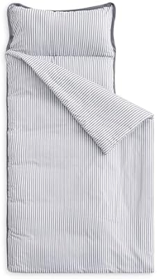 Ticking Stripe Toddler Nap Mat