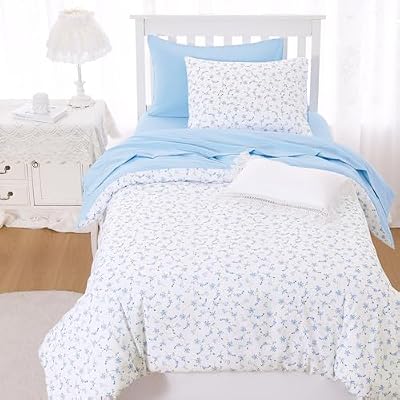 Tiny Blue Flower Comforter Set - view 3