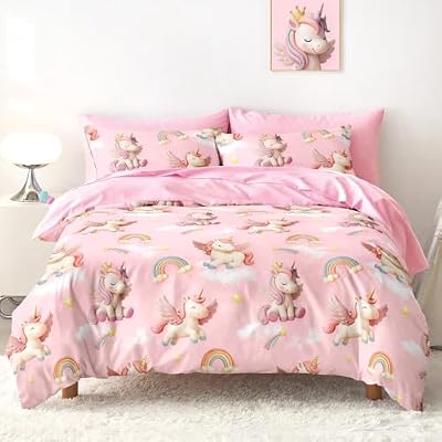 Unicorn Cloud Kids Bedding Set (5-Piece)