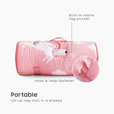 Unicorn Rainbow Nap Mat - view 3