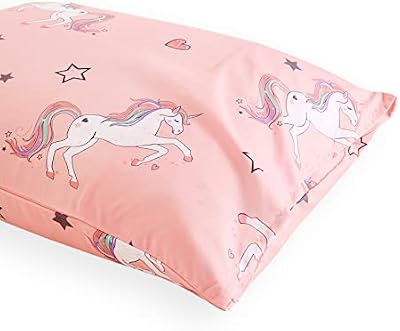 Unicorn Stars and Hearts Pillowcases - view 4