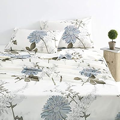 Vintage Botanical Cotton Sheet Set