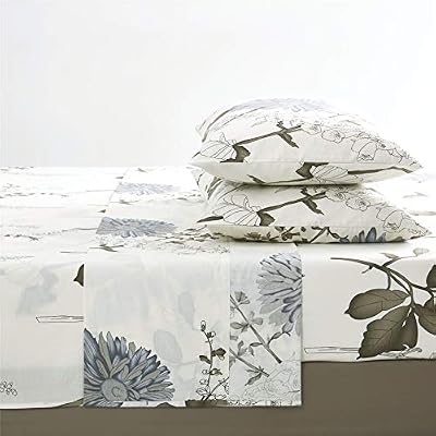Vintage Botanical Cotton Sheet Set - view 2