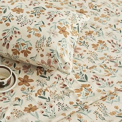 Vintage Cottagecore Flower Sheet Set - view 3