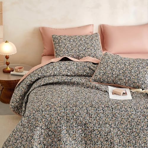 Wake In Cloud Vintage Daisy Quilt Set