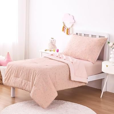 Vintage Floral Toddler Bedding Set - view 2