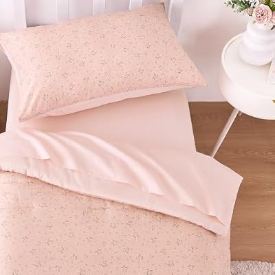 Vintage Floral Toddler Bedding Set - view 3