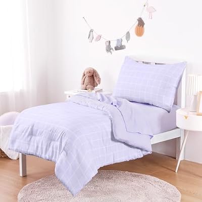 Vintage Plaid Toddler Bedding Set - view 2
