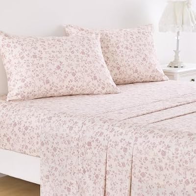 Vintage Toile Cotton Sheet Set - view 2
