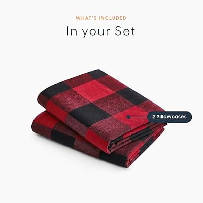 Washed Cotton Buffalo Check Pillowcases - view 4