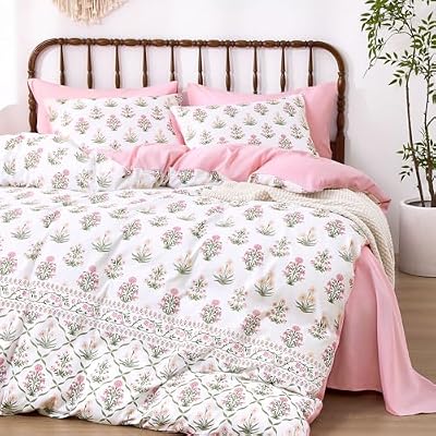 Wildflower Block Print Comforter Set - view 4