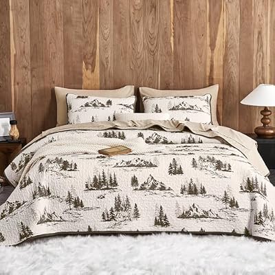 Woodland Camping Quilt Set
