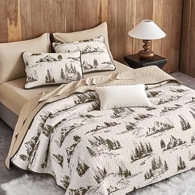 Woodland Camping Quilt Set - view 3