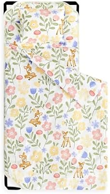 Woodland Deer Floral Cot Nap Mat