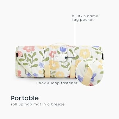 Woodland Deer Floral Cot Nap Mat - view 3