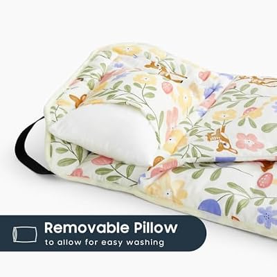 Woodland Deer Floral Cot Nap Mat - view 4