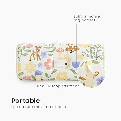 Woodland Floral Nap Mat - view 3
